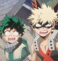 Deku y Bakugo