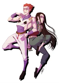 Illumi x Hisoka 