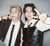 Hyunjin and Felix