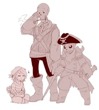 Swap sans Capitan AU