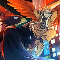 Hawks and Tokoyami