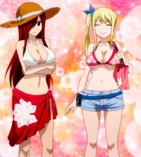 Erza and Lucy