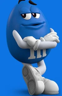 Blue M and M