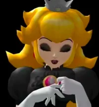 Goth princess peach