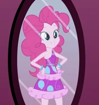 Purple Dress Pinkie