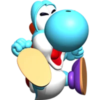 Baby Cyan Yoshi