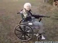 Grandma with a gun