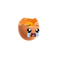 Sad egg baby