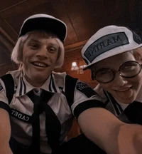 Koby and helmeppo