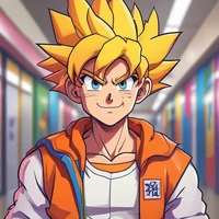 School bully Goku 