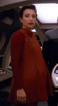 Pregnant Kira Nerys