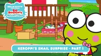 Keroppi snail gif