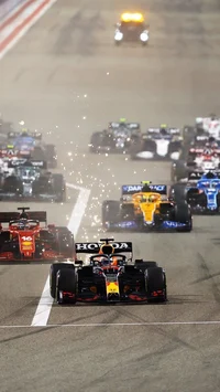 F1 crash