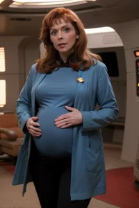 Beverly Crusher preg