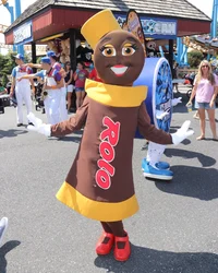 Miss rolo mascot