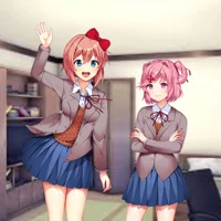 Sayori and Natsuki