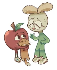 Manzana  y cebollin