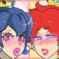 Peach and Daisy
