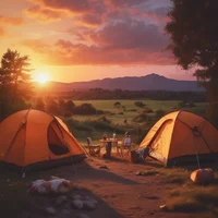 A messy camping trip