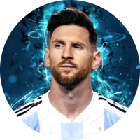 Messi Olhando