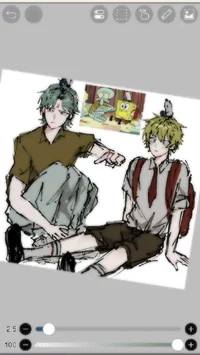 Squidward xSpongebob