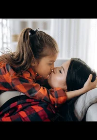 Fiance and daughter