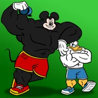 Mickey Muscle RP AU 