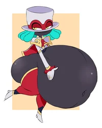 Bloated female balan