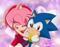 Amy Rose Baby Sonic 