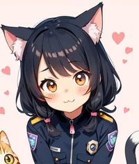 Police catgirl 