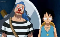 Luffy and Buggy