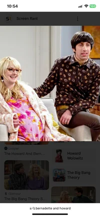 Bernadette and howie