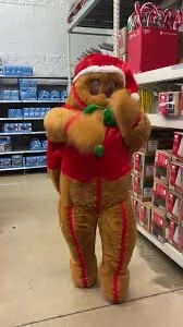 gingerbread mascot 