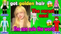 Roblox hair color
