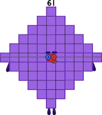 Numberblocks 61