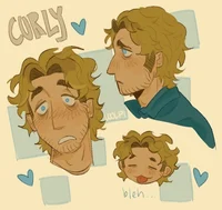 Curly -Mouthwashing-