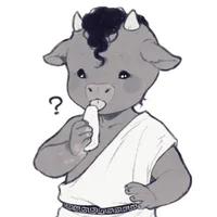 Baby bull-boy