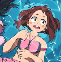 Ochako Uraraka Beach