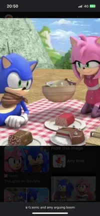 Amy and Sonic 