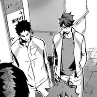 Oikawa and Iwaizumi