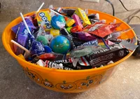 Halloween candy bowl