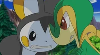 Snivy vs Emolga 