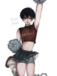 Femboy cheerleader