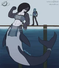 Monstergirl aquarium