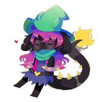 Susie and ralsei