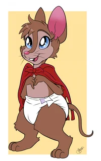 Mrs Brisby diapered