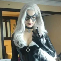 Black Cat Cosplayer