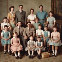 1950s Family