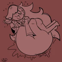 Fat Vampire Cookie