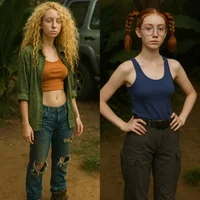 Debbie and Eliza 